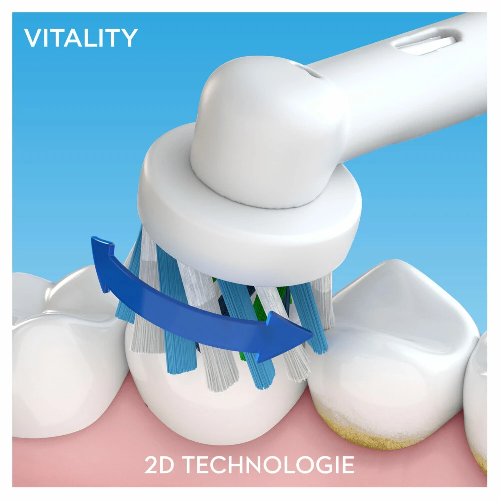 Oral B Oral-B Elektrische Tandenborstel Vitality Zwart 2 Oral B Oral-B Elektrische Tandenborstel Vitality Zwart - Image 2