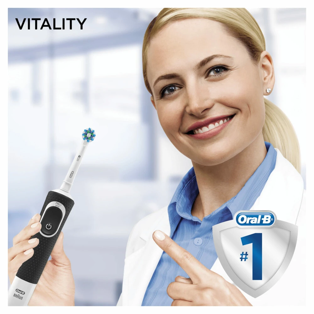Oral B Oral-B Elektrische Tandenborstel Vitality Zwart 4 Oral B Oral-B Elektrische Tandenborstel Vitality Zwart - Image 4