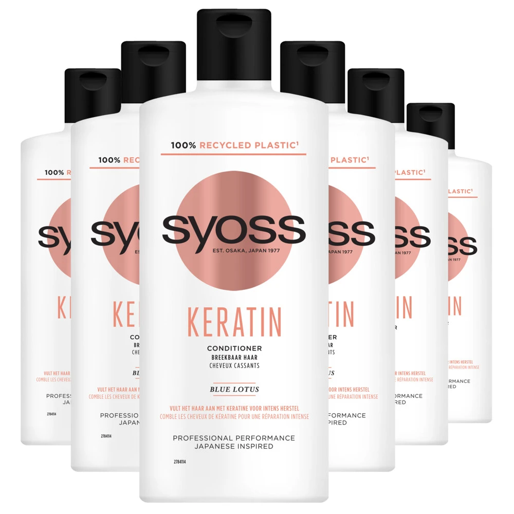 6x Syoss Keratin Conditioner 1 6x Syoss Keratin Conditioner