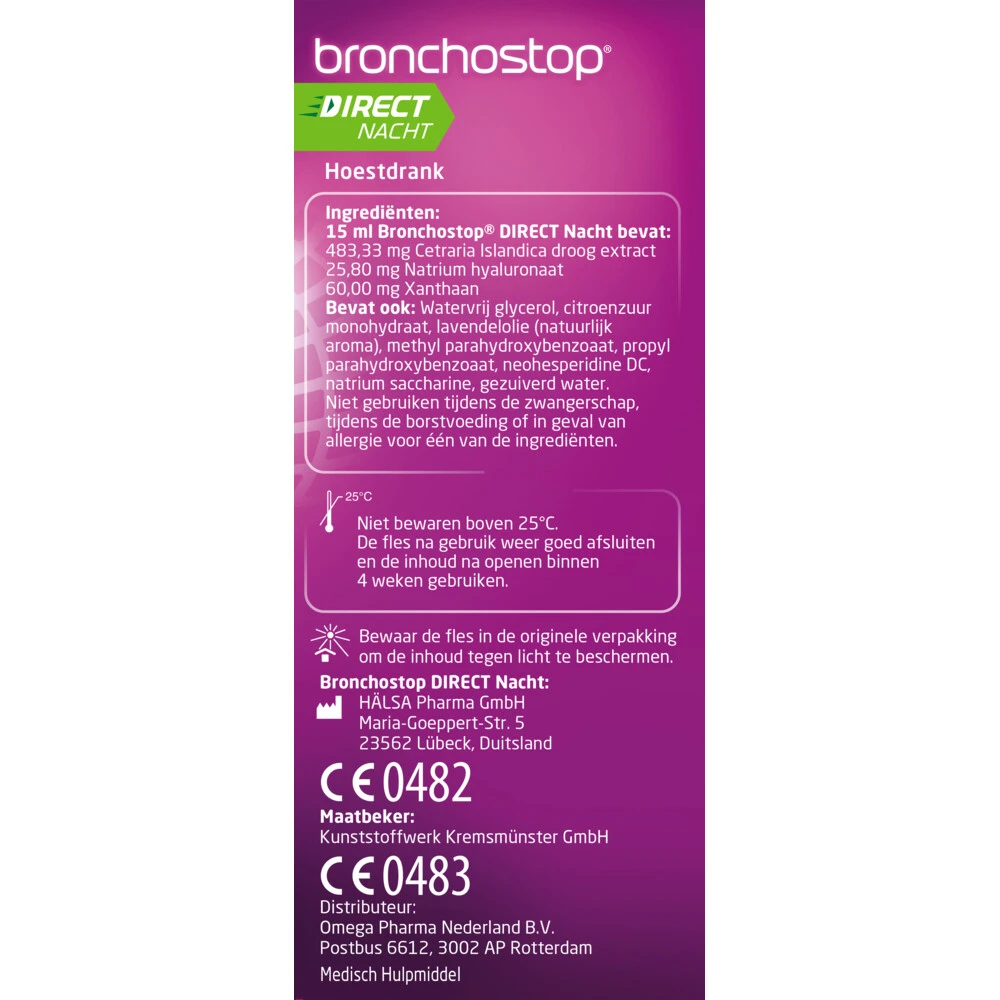 Bronchostop Direct Nacht 5-in-1 2 Bronchostop Direct Nacht 5-in-1 - Image 2