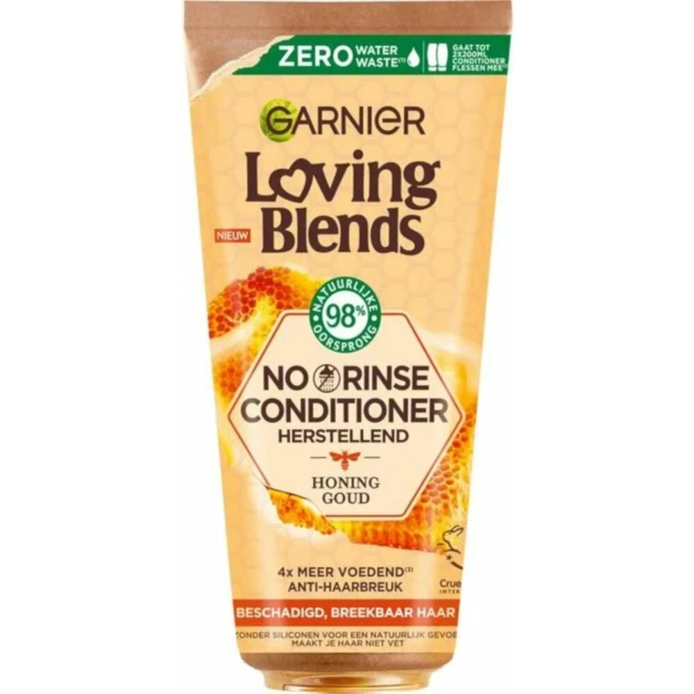 6x Garnier Loving Blends No Rinse Conditioner Honing Goud 1 6x Garnier Loving Blends No Rinse Conditioner Honing Goud