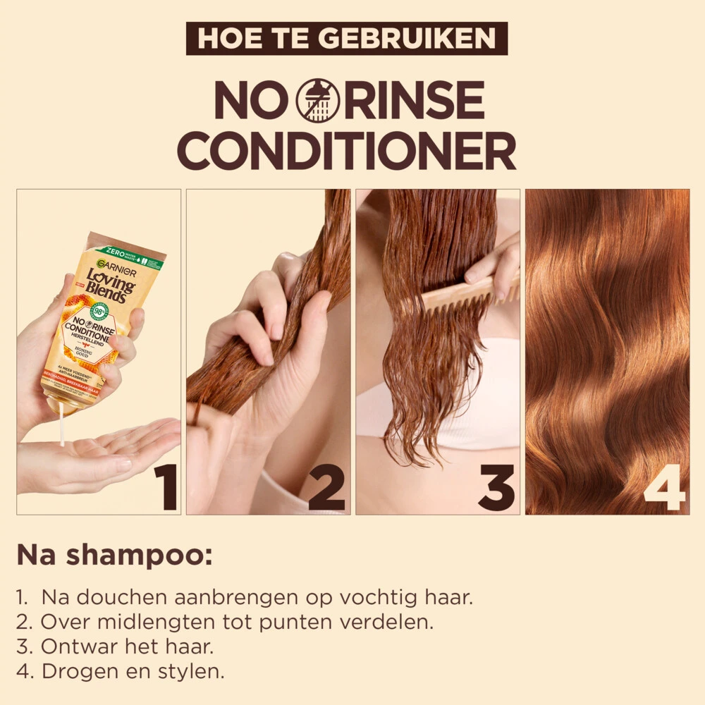 6x Garnier Loving Blends No Rinse Conditioner Argan & Camelia 3 6x Garnier Loving Blends No Rinse Conditioner Argan & Camelia - Image 3