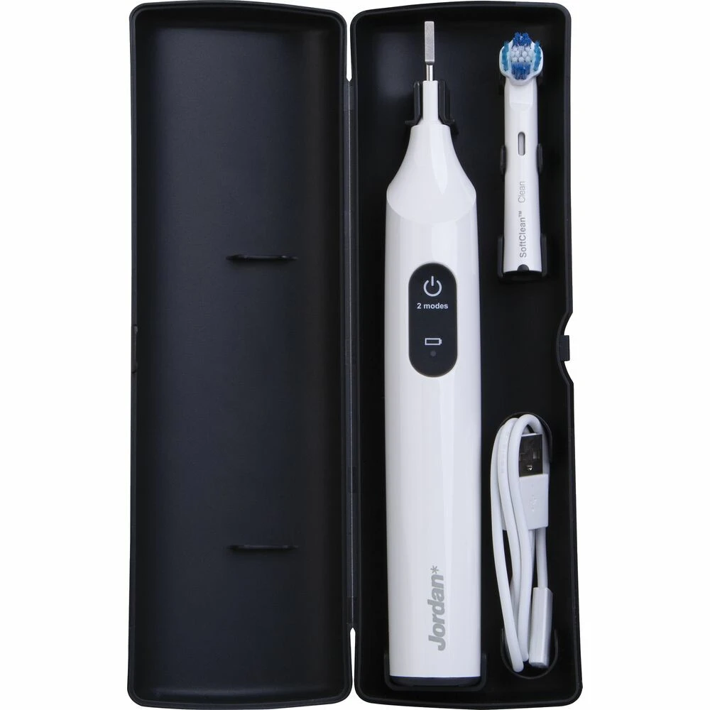 Jordan Elektrische Tandenborstel Clean Smile Zwart - Wit 2 Jordan Elektrische Tandenborstel Clean Smile Zwart - Wit - Image 2