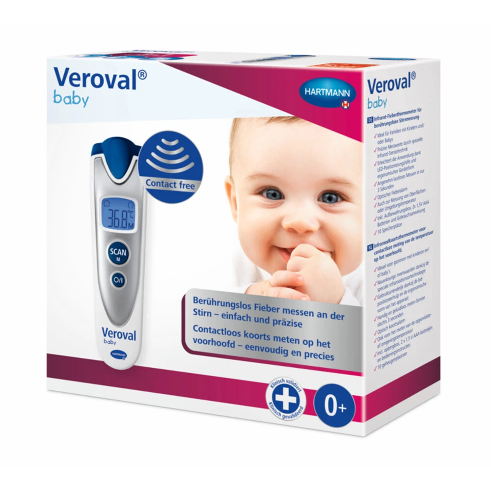 Veroval Baby 3in1 Infrarood Thermometer 2 Veroval Baby 3in1 Infrarood Thermometer - Image 2