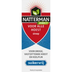 2x Natterman Direct Voor Alle Hoest Suikervrij