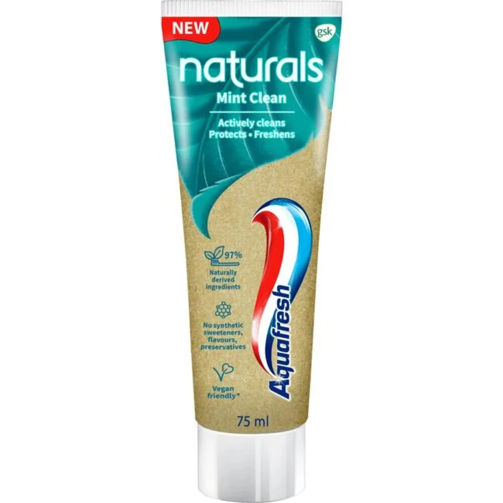 12x Aquafresh Naturals Mint Clean 1 12x Aquafresh Naturals Mint Clean