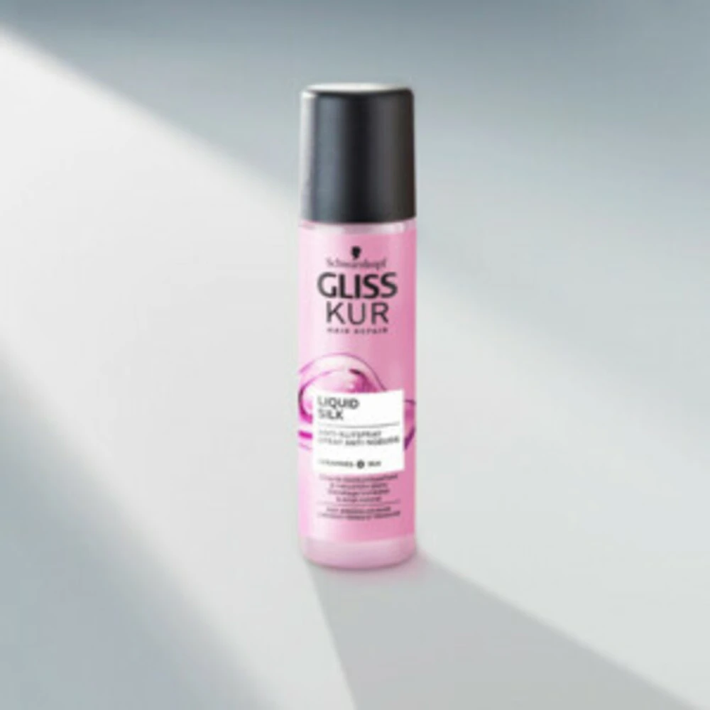 6x Gliss Anti-Klit Spray Liquid Silk 2 6x Gliss Anti-Klit Spray Liquid Silk - Afbeelding 2