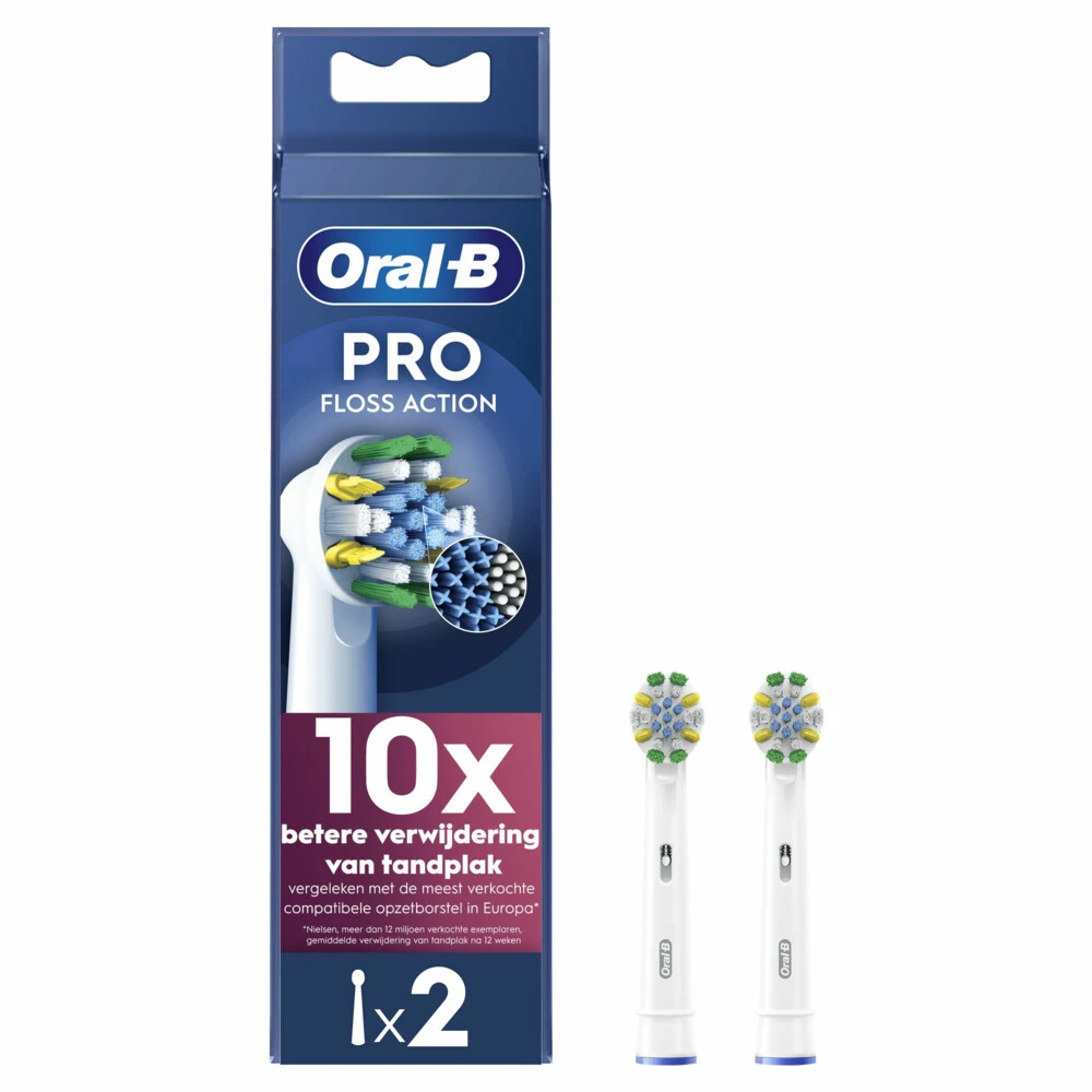 Oral B Oral-B Opzetborstels Pro Floss Action 1 Oral B Oral-B Opzetborstels Pro Floss Action