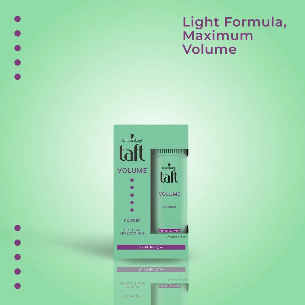 6x Taft True Volume Haarpoeder 2 6x Taft True Volume Haarpoeder - Image 2