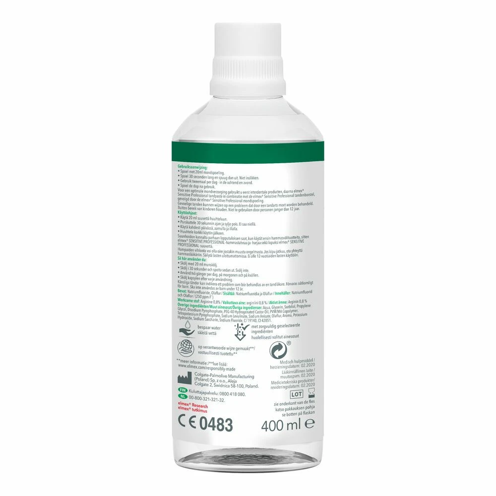 6x Elmex Sensitive Professional Tandspoeling 4 6x Elmex Sensitive Professional Tandspoeling - Afbeelding 4