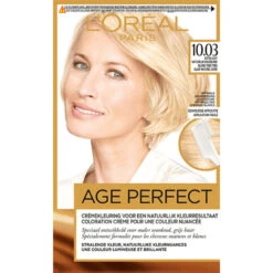 L'Oreal Lu0027Oréal Excellence Age Perfect Haarverf 10.03 Extra Licht Natuurlijk Goudblond