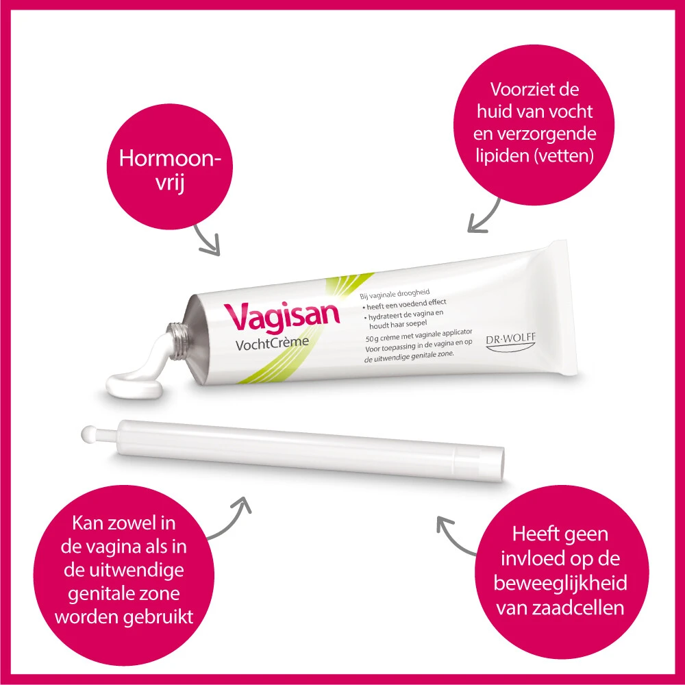 Vagisan Vochtcreme 2 Vagisan Vochtcreme - Afbeelding 2